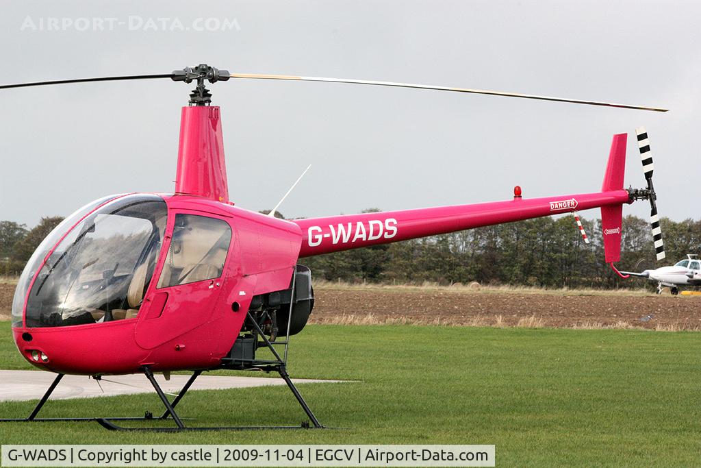 G-WADS, 1989 Robinson R22 Beta C/N 1224, seen @ Sleap