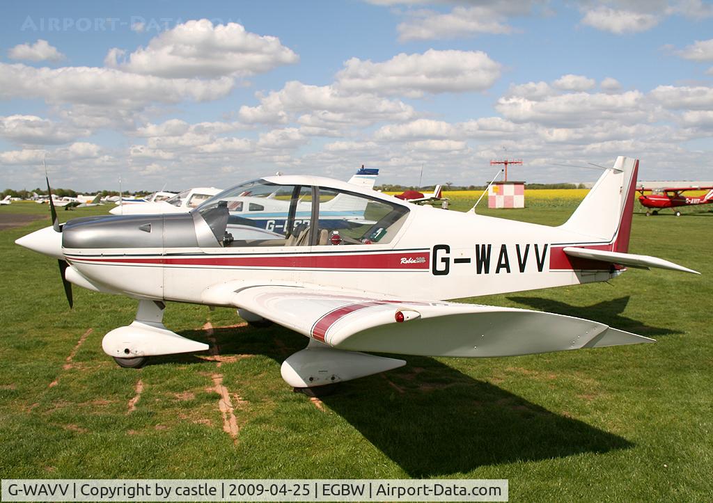 G-WAVV, 1995 Robin HR-200-120B C/N 291, seen @ Wellesbourne Mountford