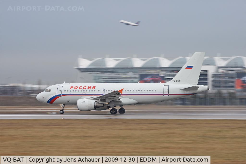 VQ-BAT, 2002 Airbus A319-111 C/N 1876, Rossiya - Airbus A319-112 - Reg. VQ-BAT
