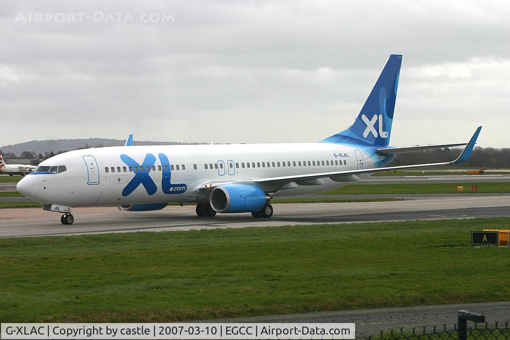 G-XLAC, 2000 Boeing 737-81Q C/N 29051, seen @ Manchester
