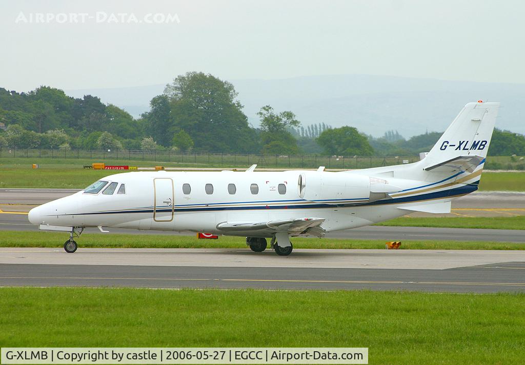G-XLMB, 2002 Cessna 560XL Citation Excel C/N 560-5259, seen @ Manchester