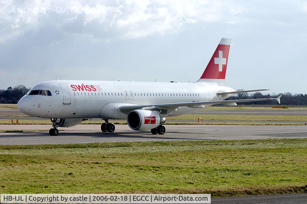HB-IJL, 1996 Airbus A320-214 C/N 603, seen @ Manchester