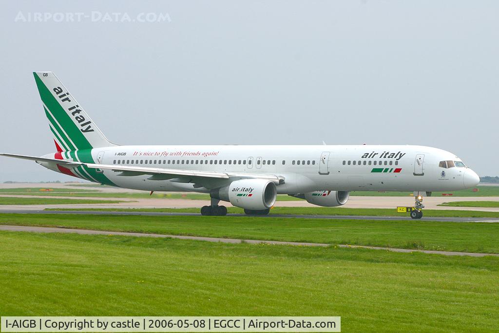 I-AIGB, 1990 Boeing 757-230/SF C/N 24738, seen @ Manchester