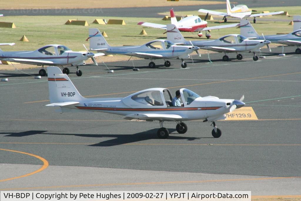 VH-BDP, 1994 Grob G-115C2 C/N 82031/C2, VH-BDP Grob G115 at Jandakot, WA