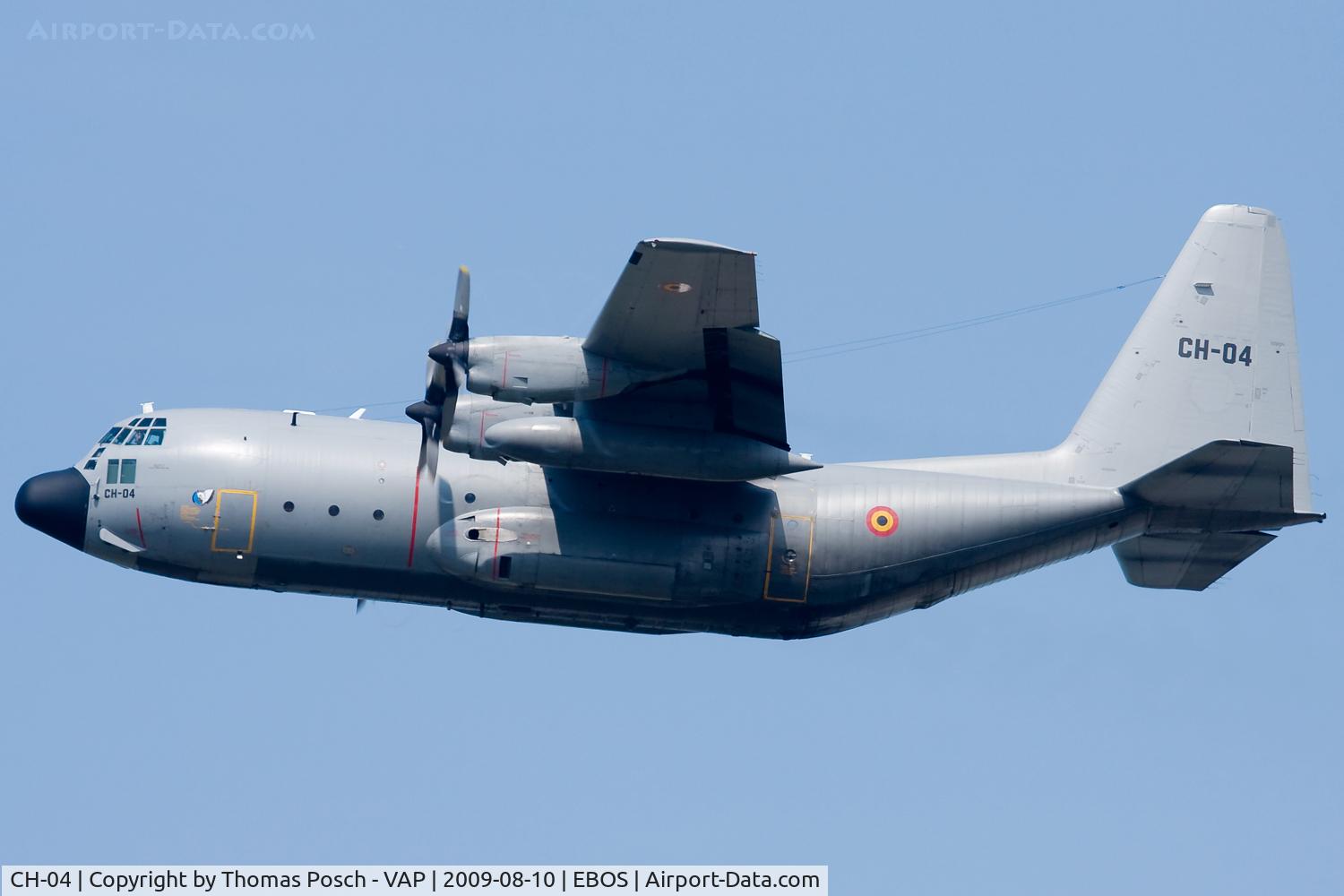 CH-04, 1972 Lockheed C-130H Hercules C/N 382-4467, Belgium - Air Force