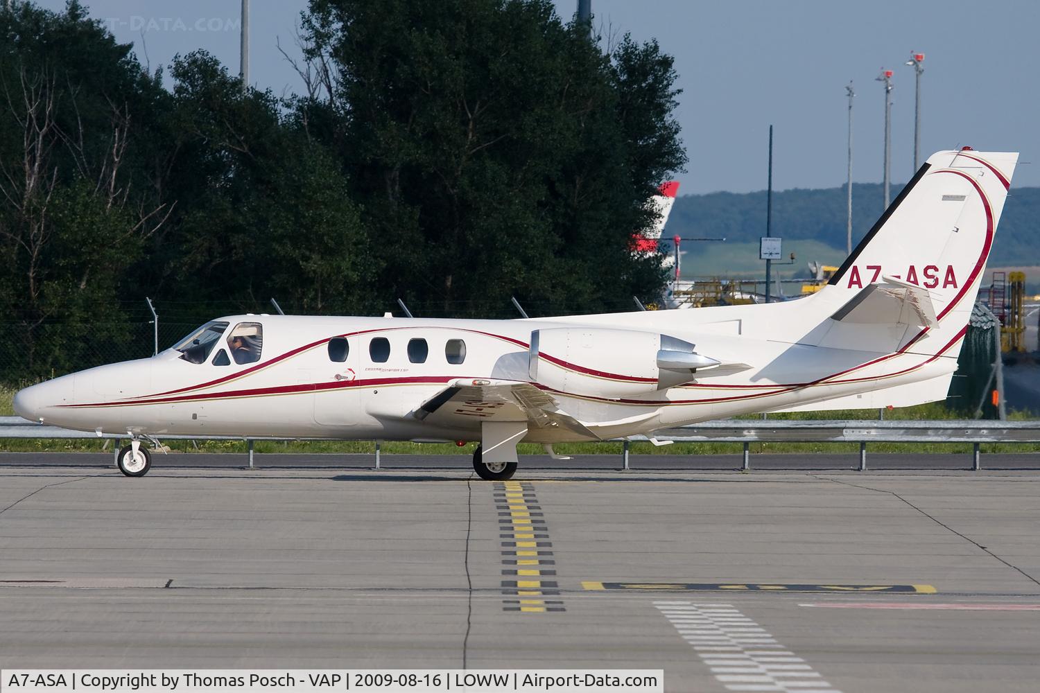 A7-ASA, 1973 Cessna 501 Citation I/SP C/N 501-0446, Ahmad Bin Hamad Bin Kalid