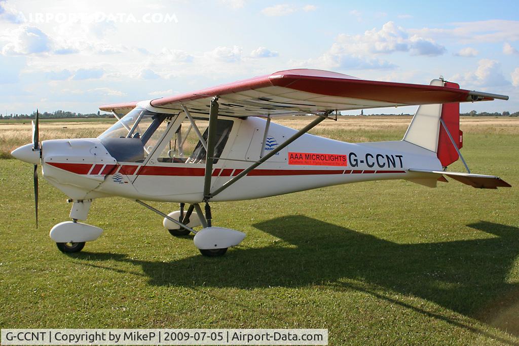 G-CCNT, 2003 Comco Ikarus C42 FB80 C/N 0311-6585, Based here at Chatteris with AAA Microlights.