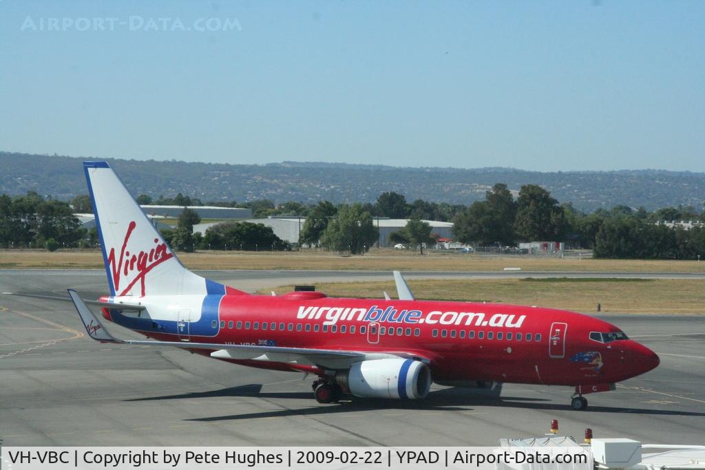 VH-VBC, 2001 Boeing 737-7Q8 C/N 30638, Virgin Blue VH-VBC at Adelaide