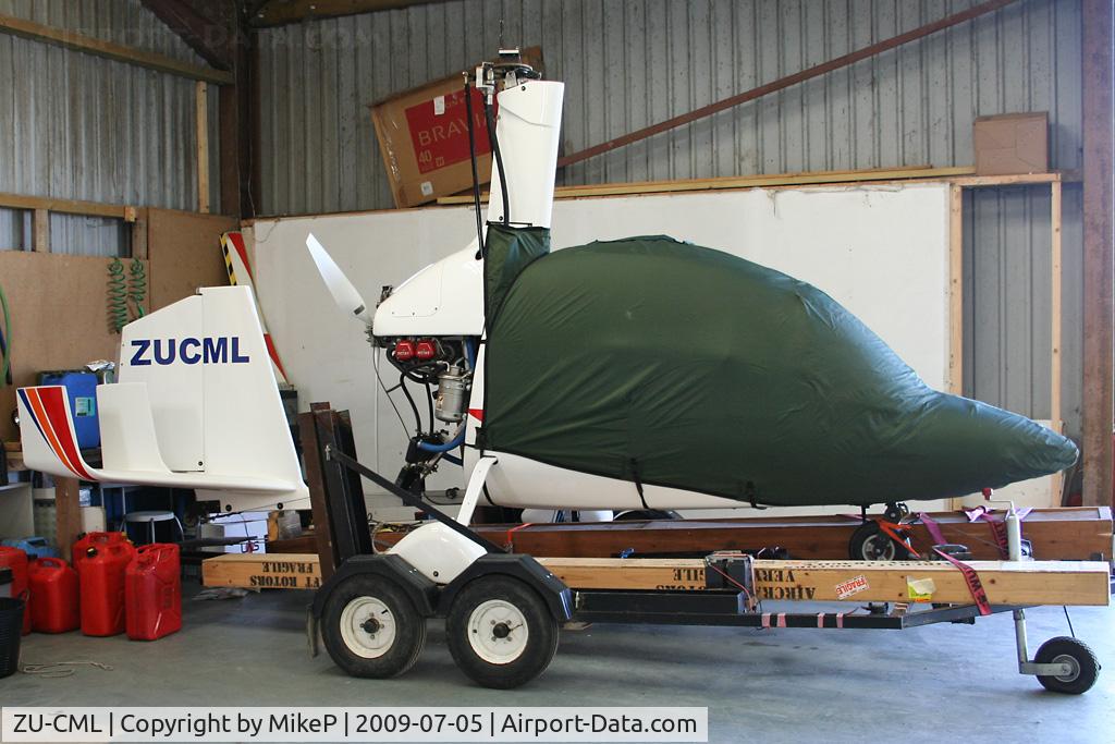 ZU-CML, Chayair Sycamore C/N SYCA0003, Awaiting imminent road/boat transportation back to South Africa.