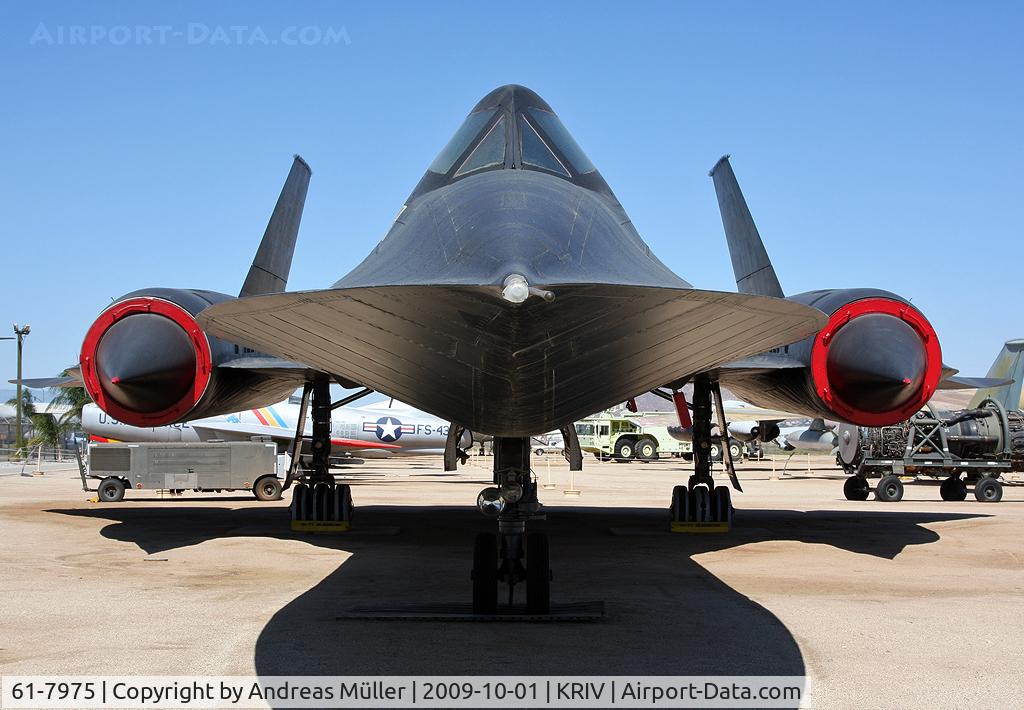 61-7975, 1961 Lockheed SR-71A Blackbird C/N 2026, Mach Field Air Museum.