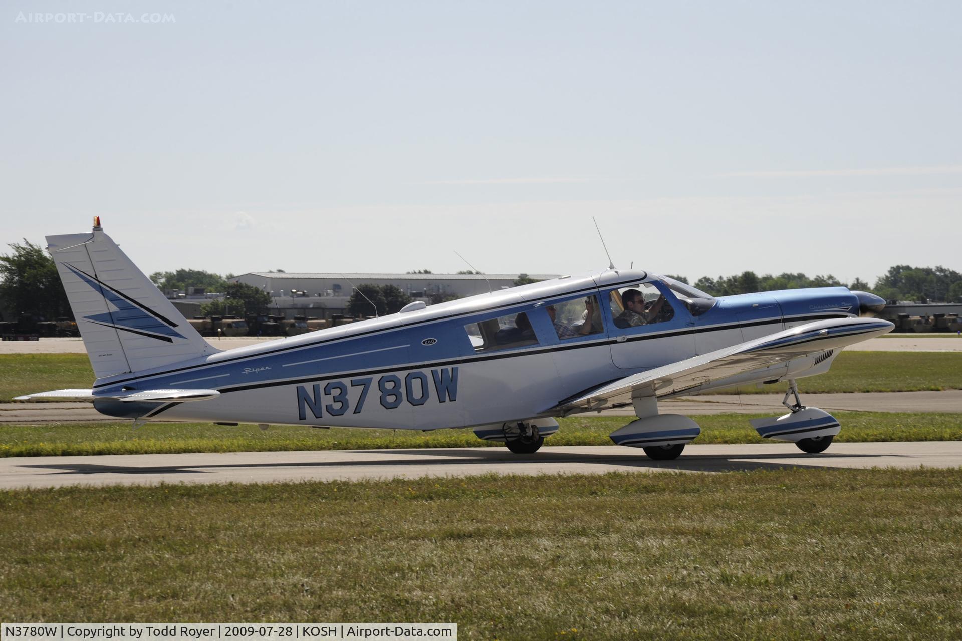 N3780W, 1966 Piper PA-32-260 Cherokee Six Cherokee Six C/N 32-702, EAA AIRVENTURE 2009