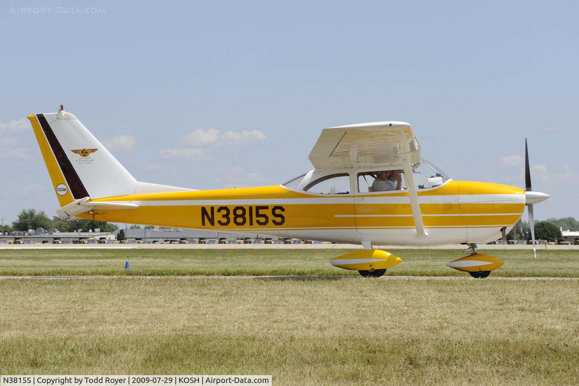 N3815S, 1963 Cessna 172E C/N 17251015, EAA AIRVENTURE 2009