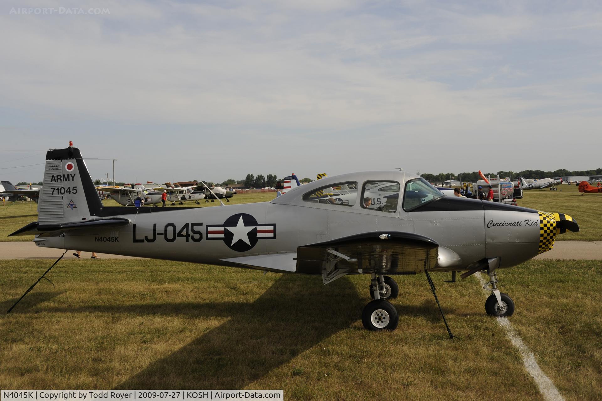 N4045K, 1947 North American Navion C/N NAV-4-1045, EAA AIRVENTURE 2009