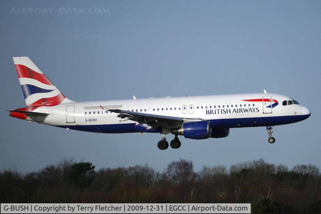 G-BUSH, 1989 Airbus A320-211 C/N 042, British Airways Airbus A320 with a registration more appropriate to a former US President