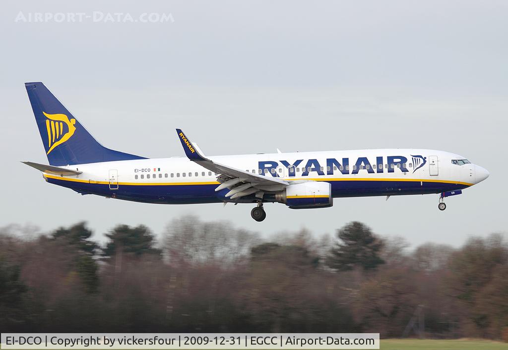 EI-DCO, 2004 Boeing 737-8AS C/N 33809, Ryanair