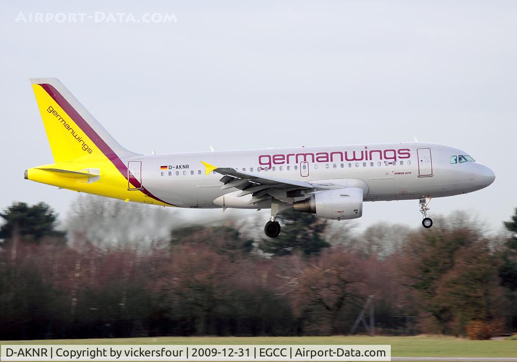 D-AKNR, 2000 Airbus A319-112 C/N 1209, Germanwings