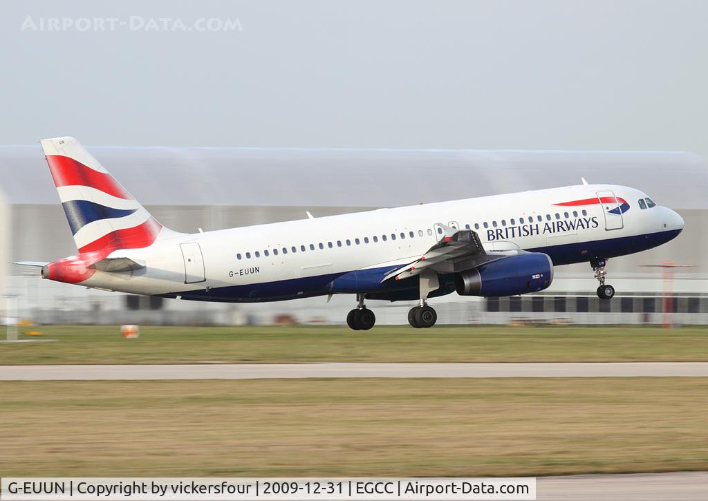 G-EUUN, 2003 Airbus A320-232 C/N 1910, British Airways