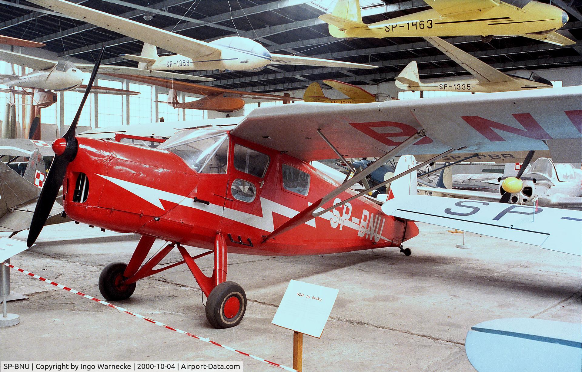 SP-BNU, 1939 Rogalski-Wigura-Dzewiecki R.W.D.13 C/N 283, Rogalski-Wigura-Dzewiecki RWD-13 at the Muzeum Lotnictwa i Astronautyki, Krakow