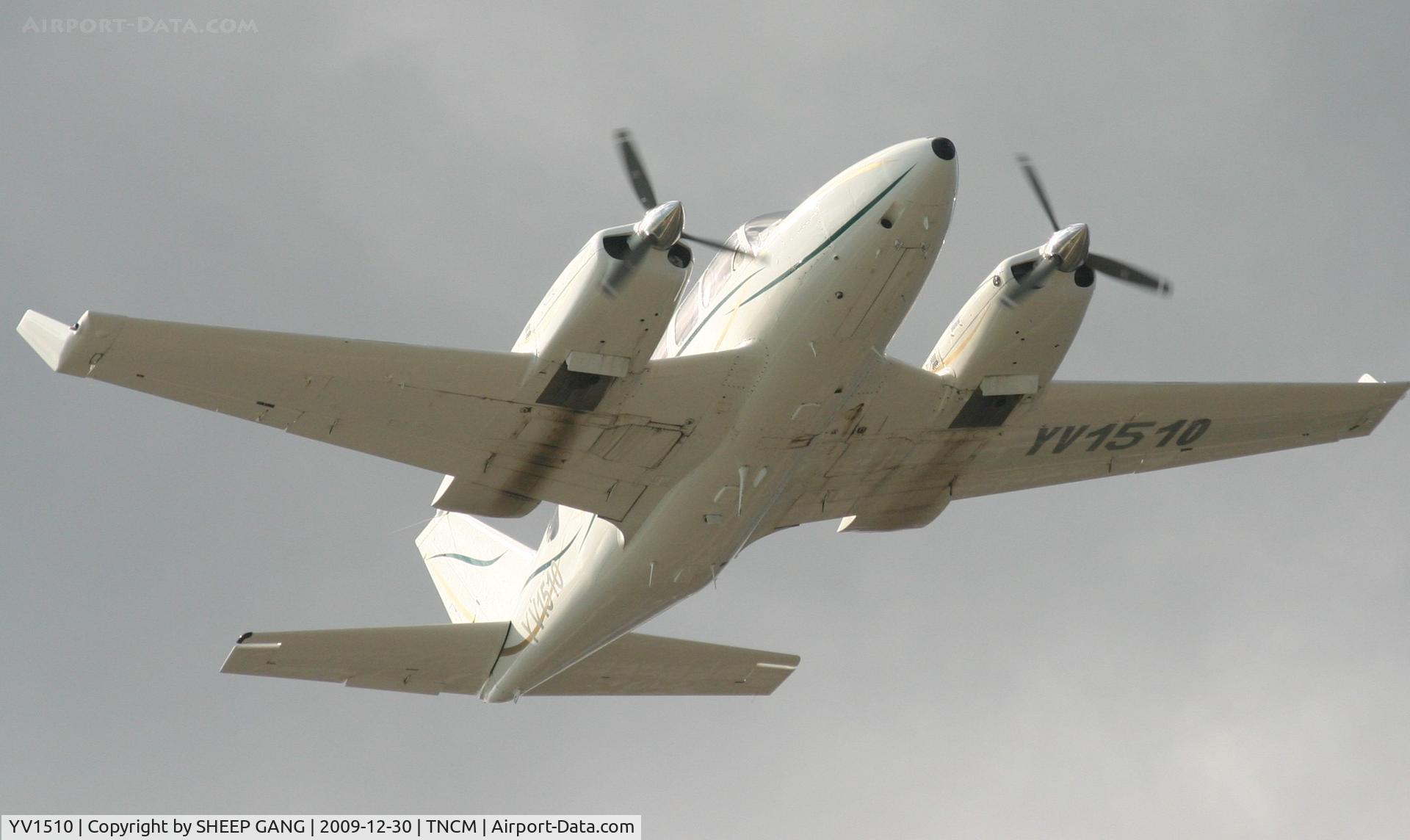 YV1510, Piper PA-31-350 Chieftain C/N 31-7405126, YV1510 departing tncm VFR to Venezuela