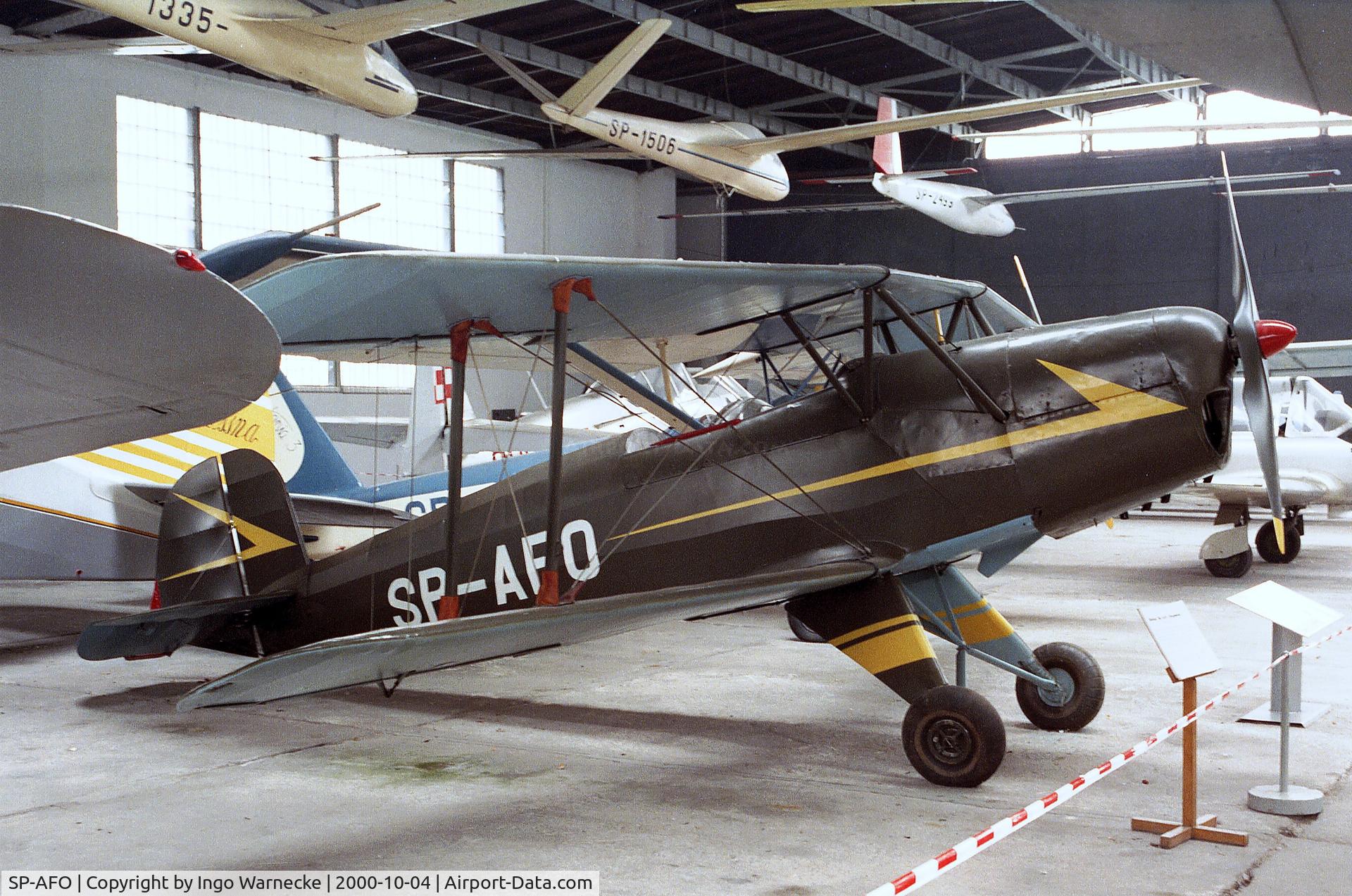 SP-AFO, Bucker Bu-131B Jungmann C/N 13113, Bücker Bü 131B Jungmann at the Muzeum Lotnictwa i Astronautyki, Krakow