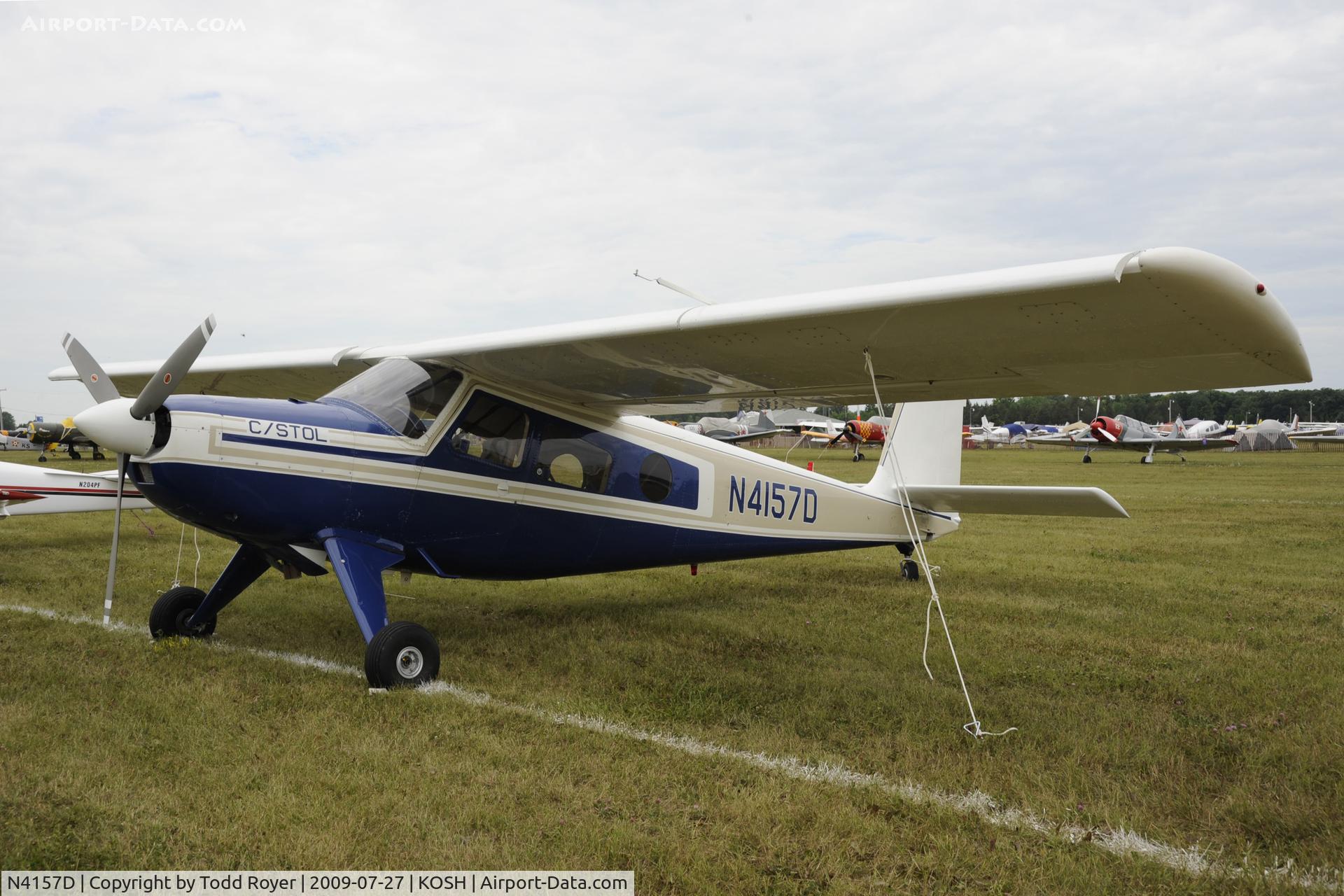 N4157D, 1959 Helio H-395 Super Courier C/N 509, EAA AIRVENTURE 2009