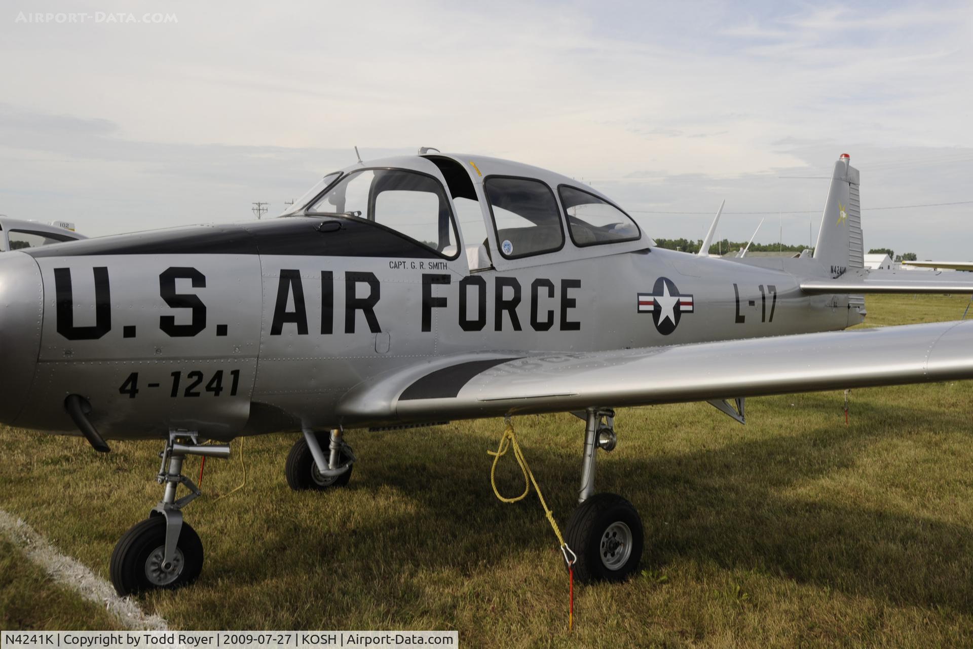N4241K, 1948 Ryan Navion A C/N NAV-4-1241, EAA AIRVENTURE 2009