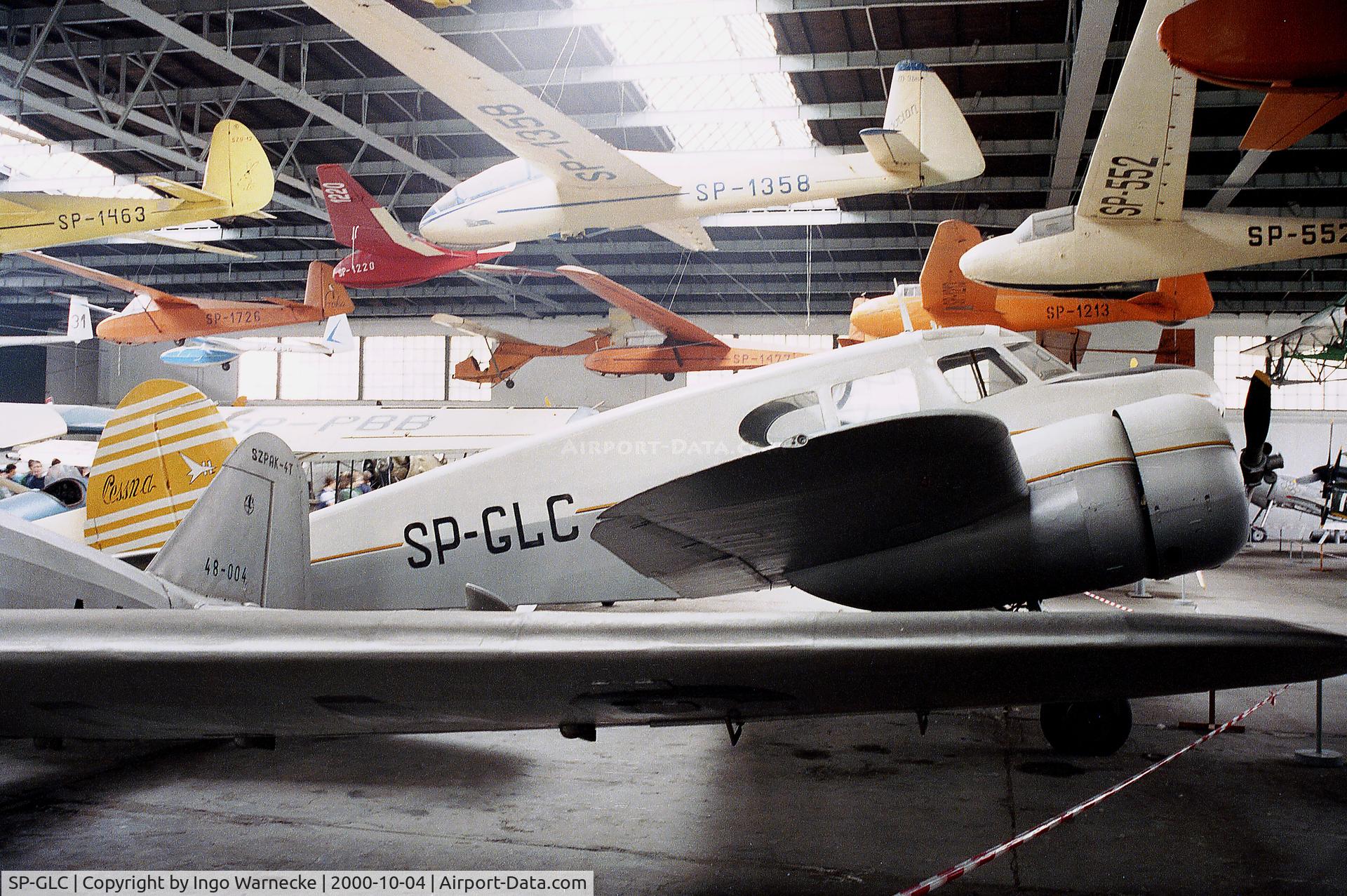 SP-GLC, Cessna UC-78 Bobcat C/N 112793, Cessna UC-78 Bobcat at the Muzeum Lotnictwa i Astronautyki, Krakow