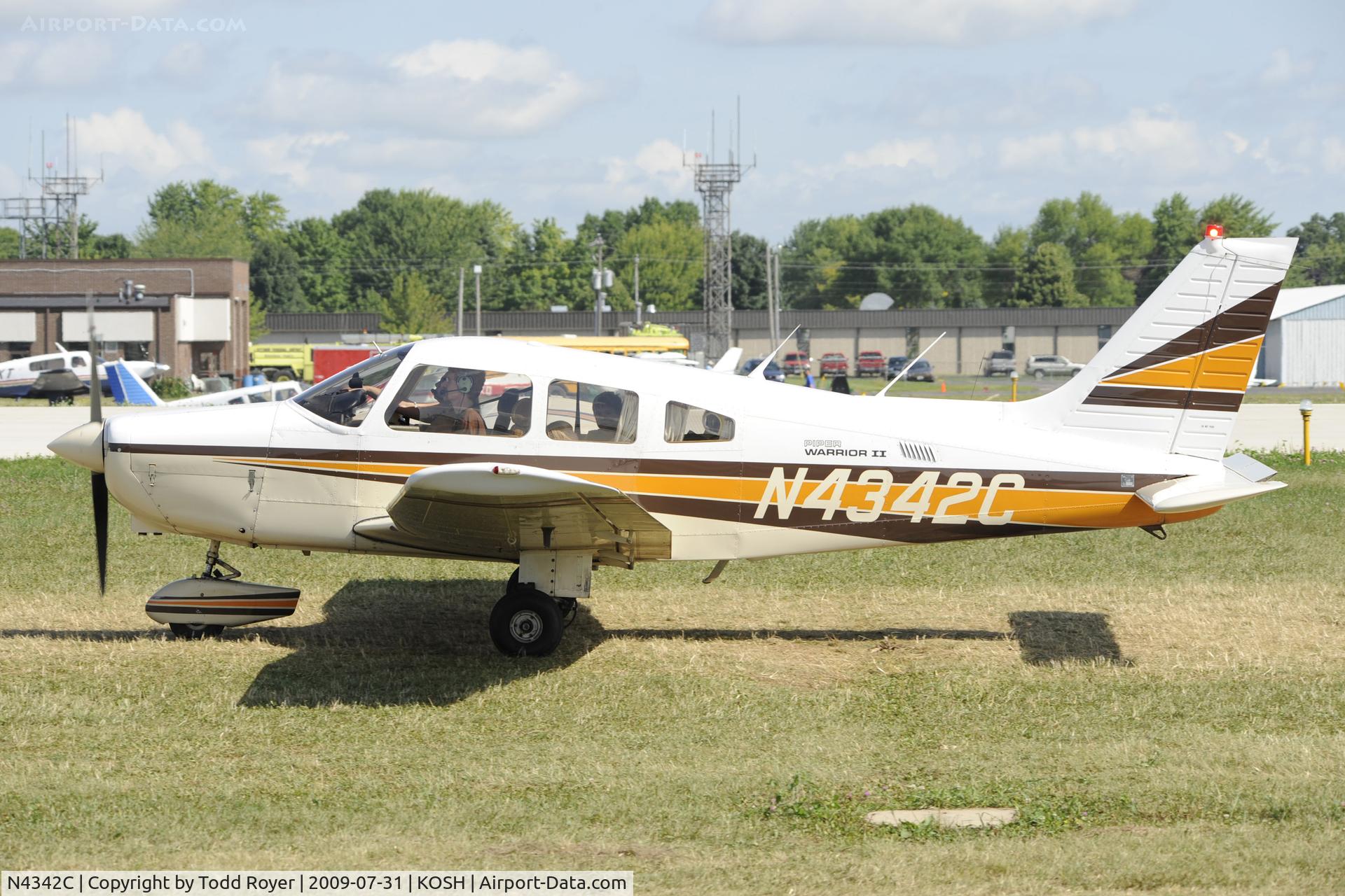 N4342C, 1984 Piper PA-28-161 Warrior II C/N 28-8416051, EAA AIRVENTURE 2009