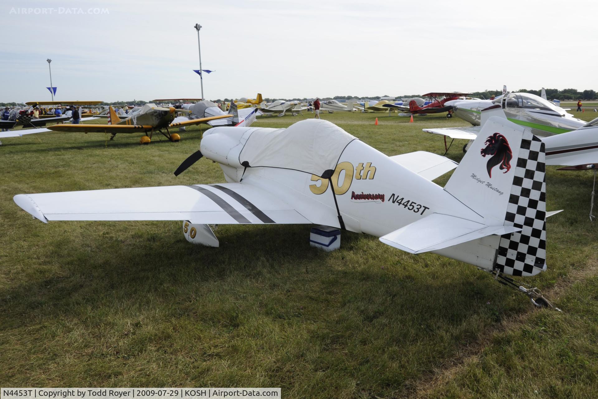 N4453T, Bushby Midget Mustang M-1 C/N M-I-1101, EAA AIRVENTURE 2009