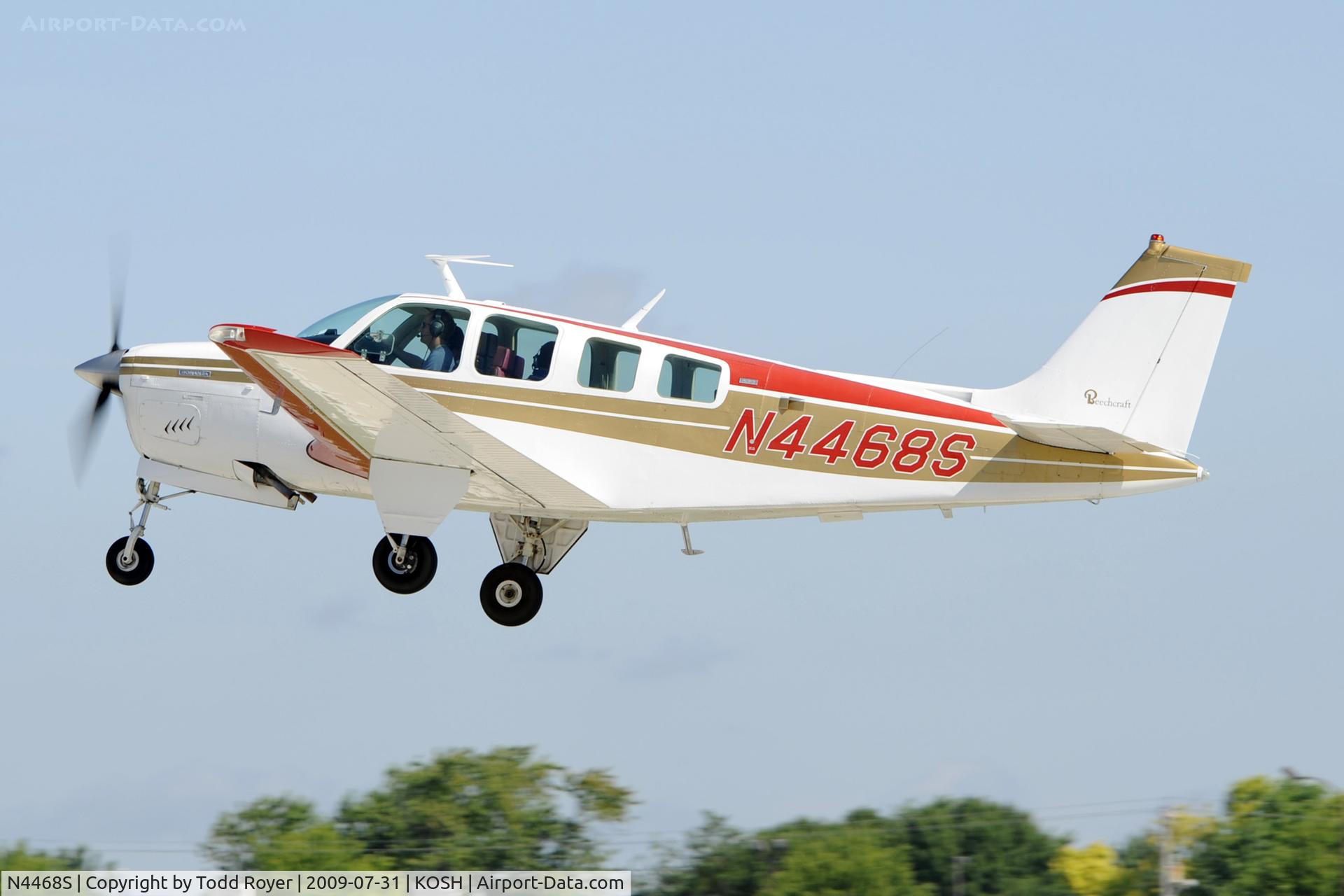 N4468S, 1975 Beech A36 Bonanza 36 C/N E-696, EAA AIRVENTURE 2009
