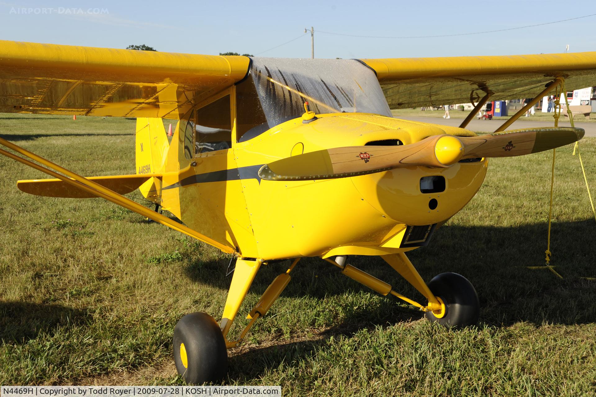 N4469H, 1948 Piper PA-15 Vagabond C/N 15-257, EAA AIRVENTURE 2009