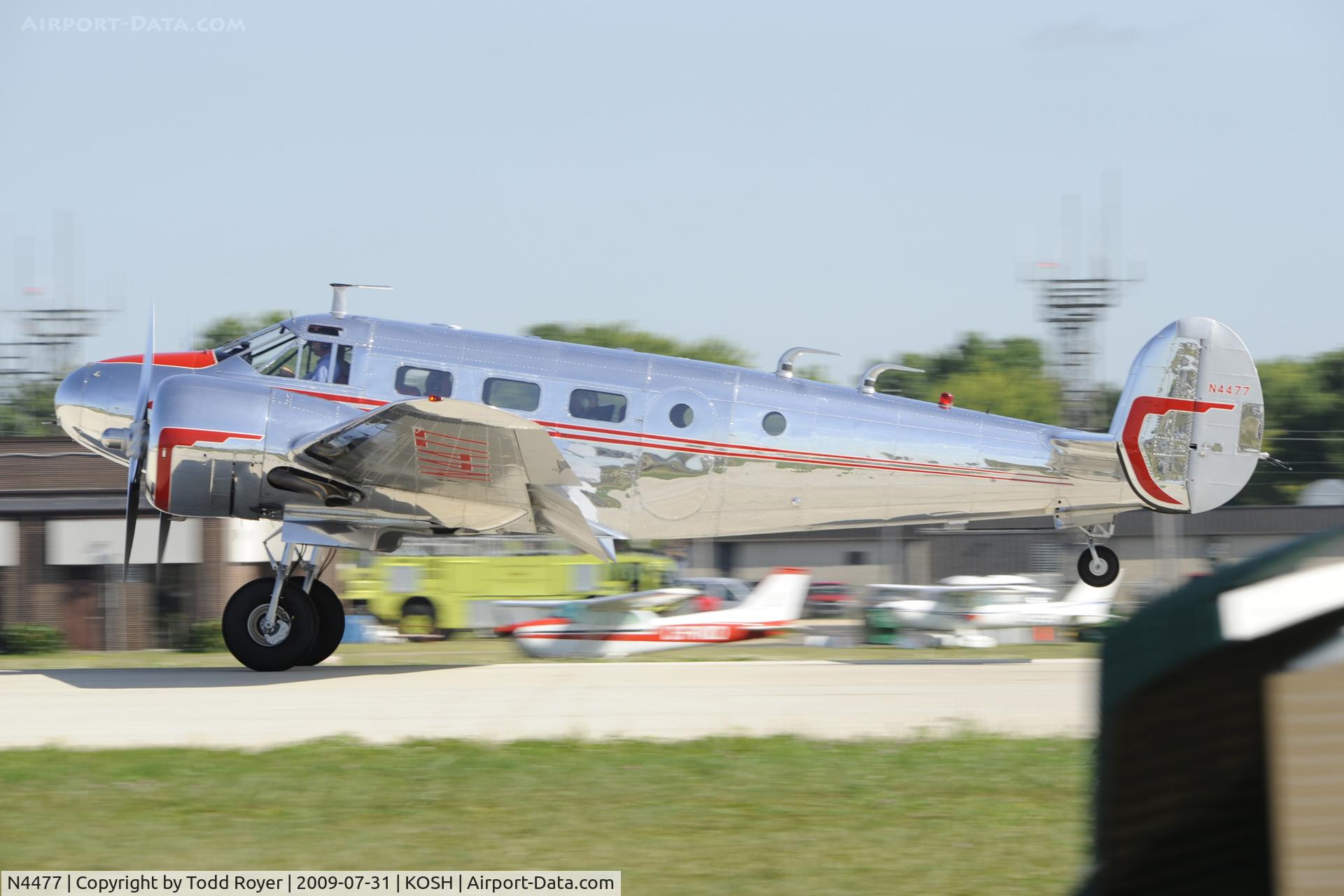 N4477, 1952 Beech D18S C/N A-935, EAA AIRVENTURE 2009