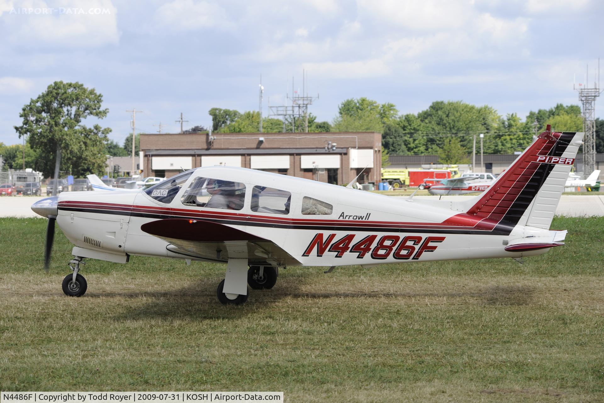 N4486F, 1976 Piper PA-28R-200 C/N 28R-7635411, EAA AIRVENTURE 2009