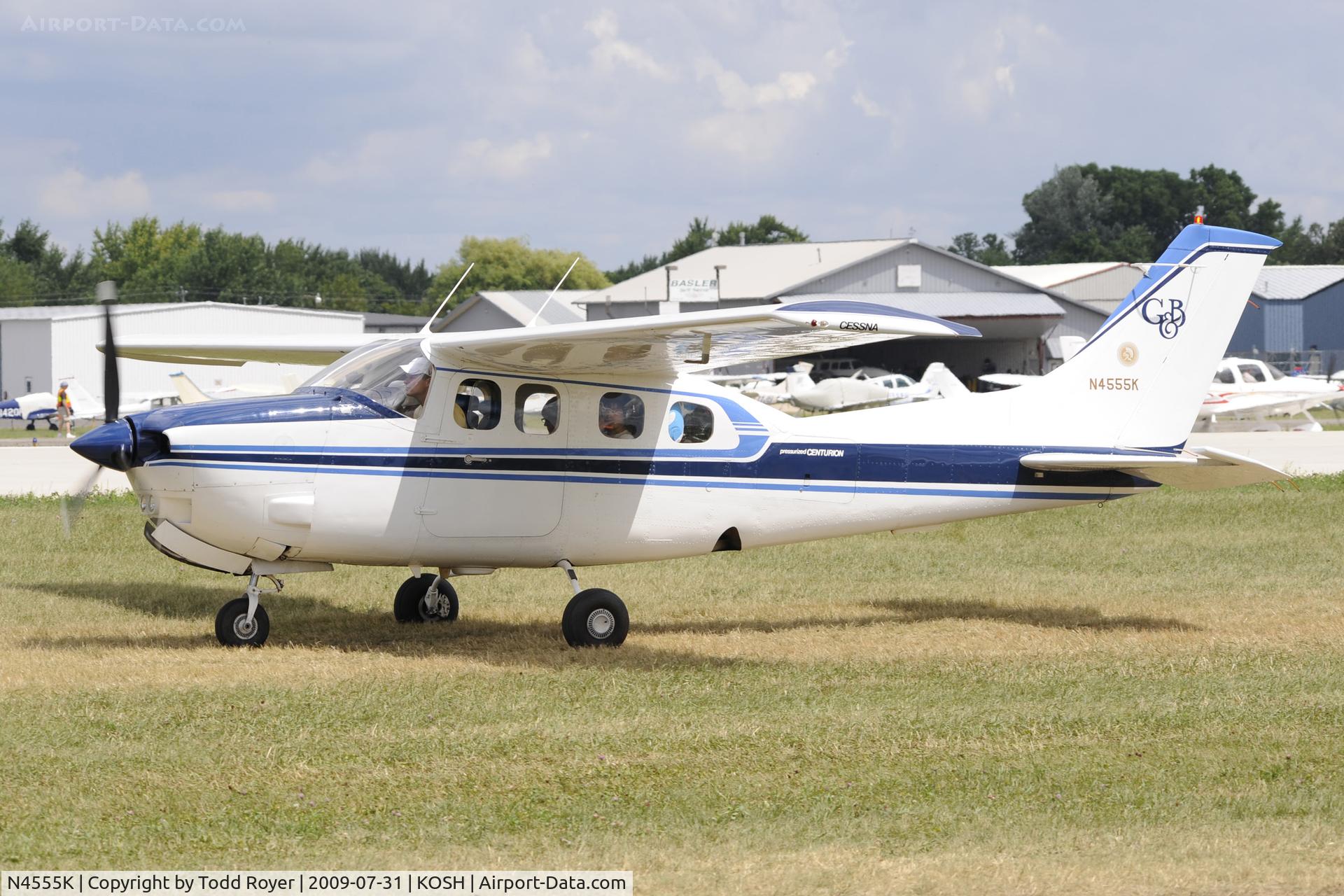 N4555K, 1979 Cessna P210N Pressurised Centurion C/N P21000217, EAA AIRVENTURE 2009
