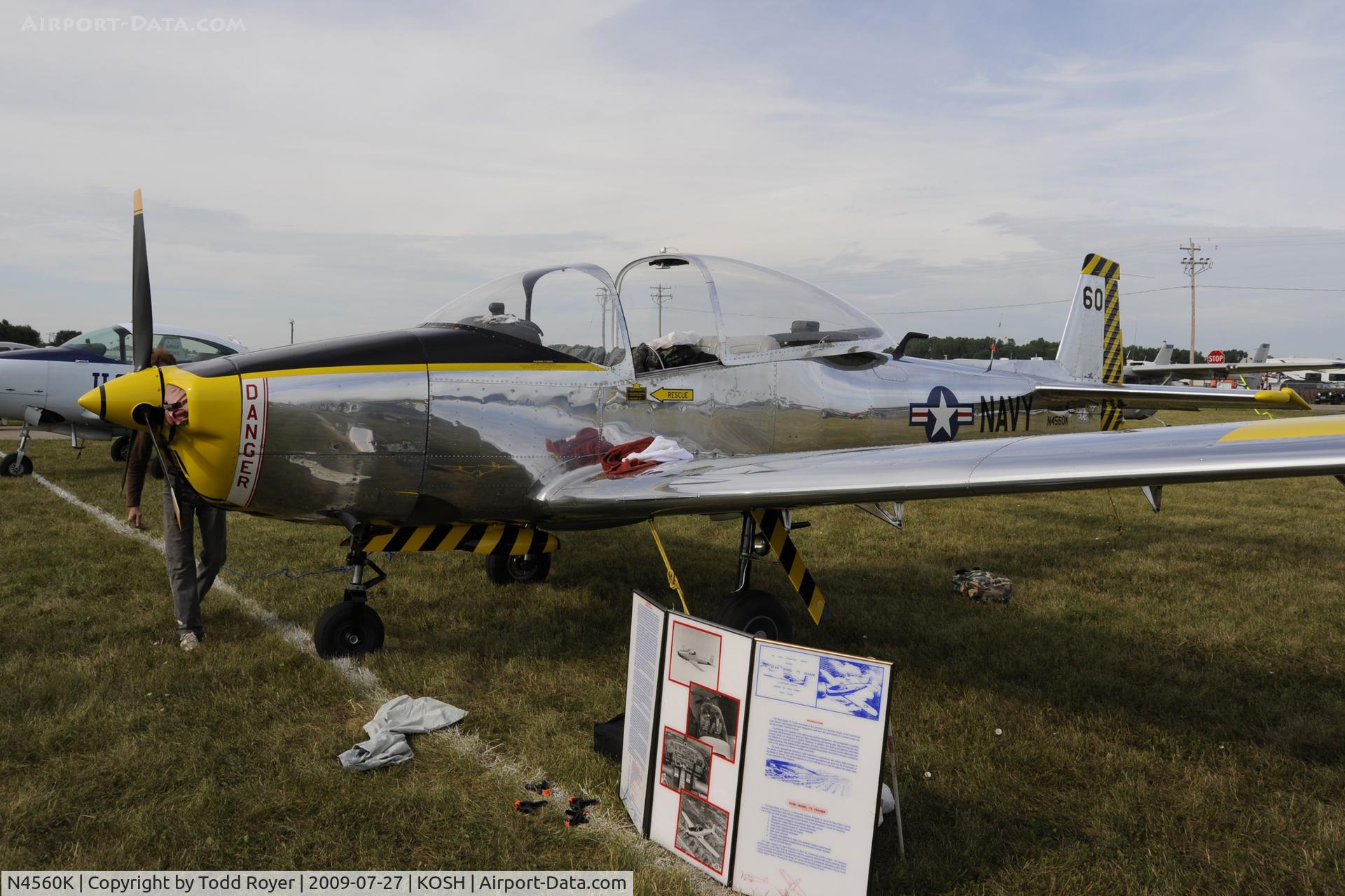 N4560K, 1948 Ryan Navion A C/N NAV-4-1560, EAA AIRVENTURE 2009