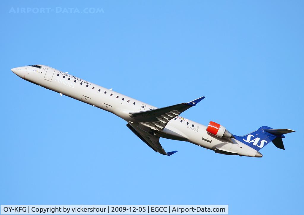 OY-KFG, 2009 Bombardier CRJ-900ER (CL-600-2D24) C/N 15237, SAS