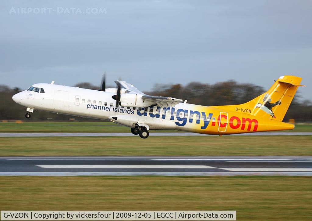 G-VZON, 2009 ATR 72-212A C/N 853, Aurigny, ATR 72-212A (c/n 853).