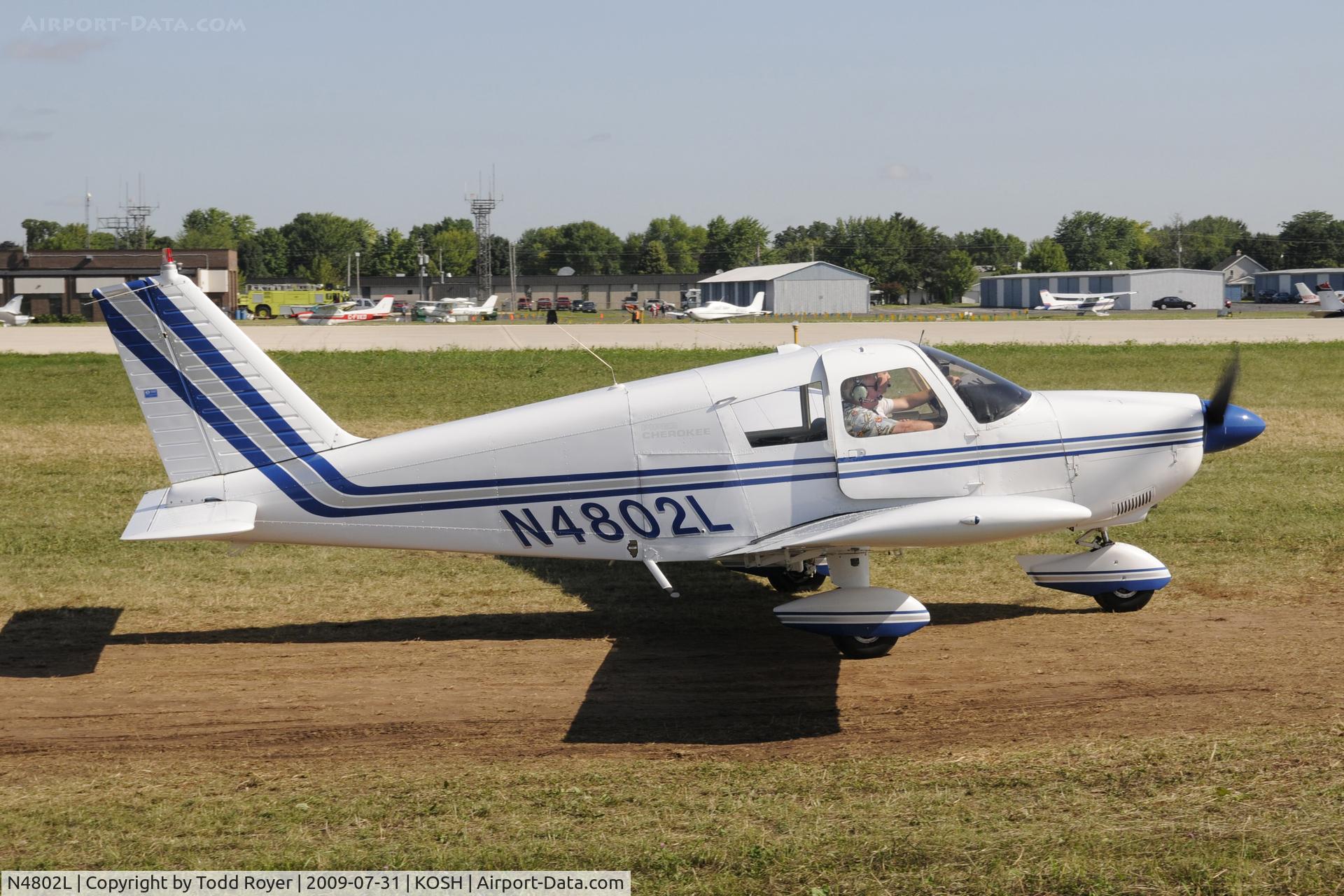 N4802L, 1967 Piper PA-28-180 Cherokee C/N 28-4141, EAA AIRVENTURE 2009