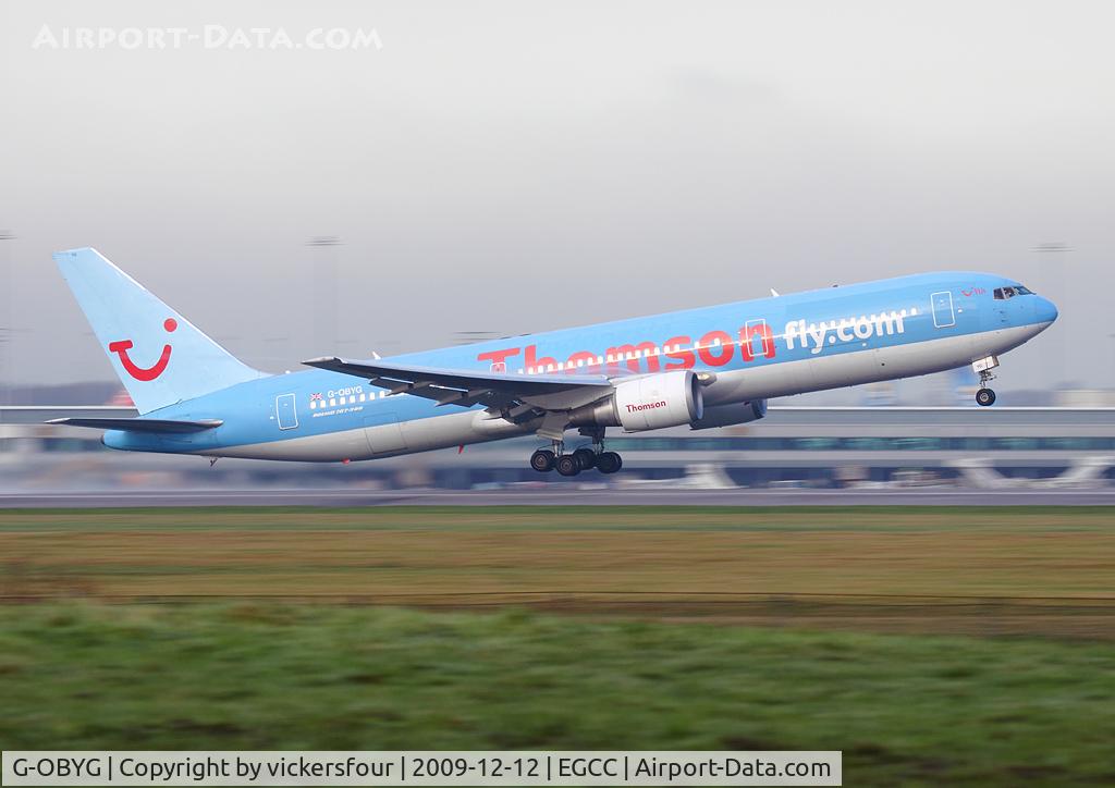 G-OBYG, 1999 Boeing 767-304 C/N 29137, Thomson