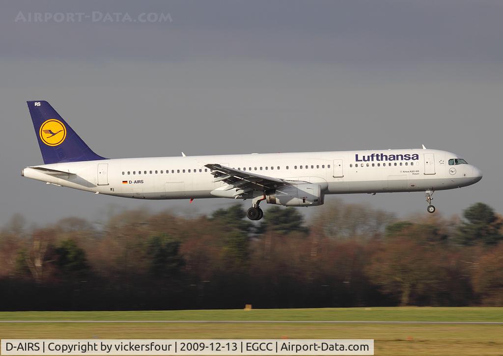 D-AIRS, 1996 Airbus A321-131 C/N 0595, Lufthansa