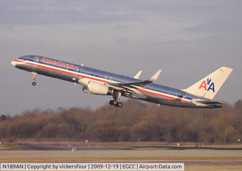 N189AN, 2001 Boeing 757-223 C/N 32383, American Airlines