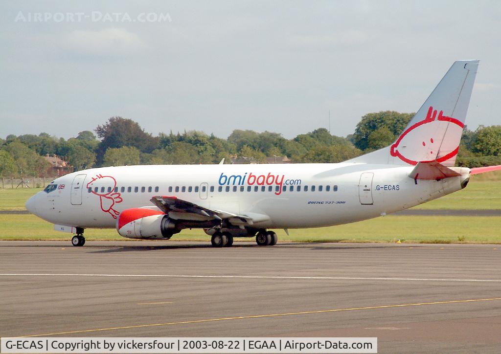 G-ECAS, 1996 Boeing 737-36N C/N 28554, BMI Baby