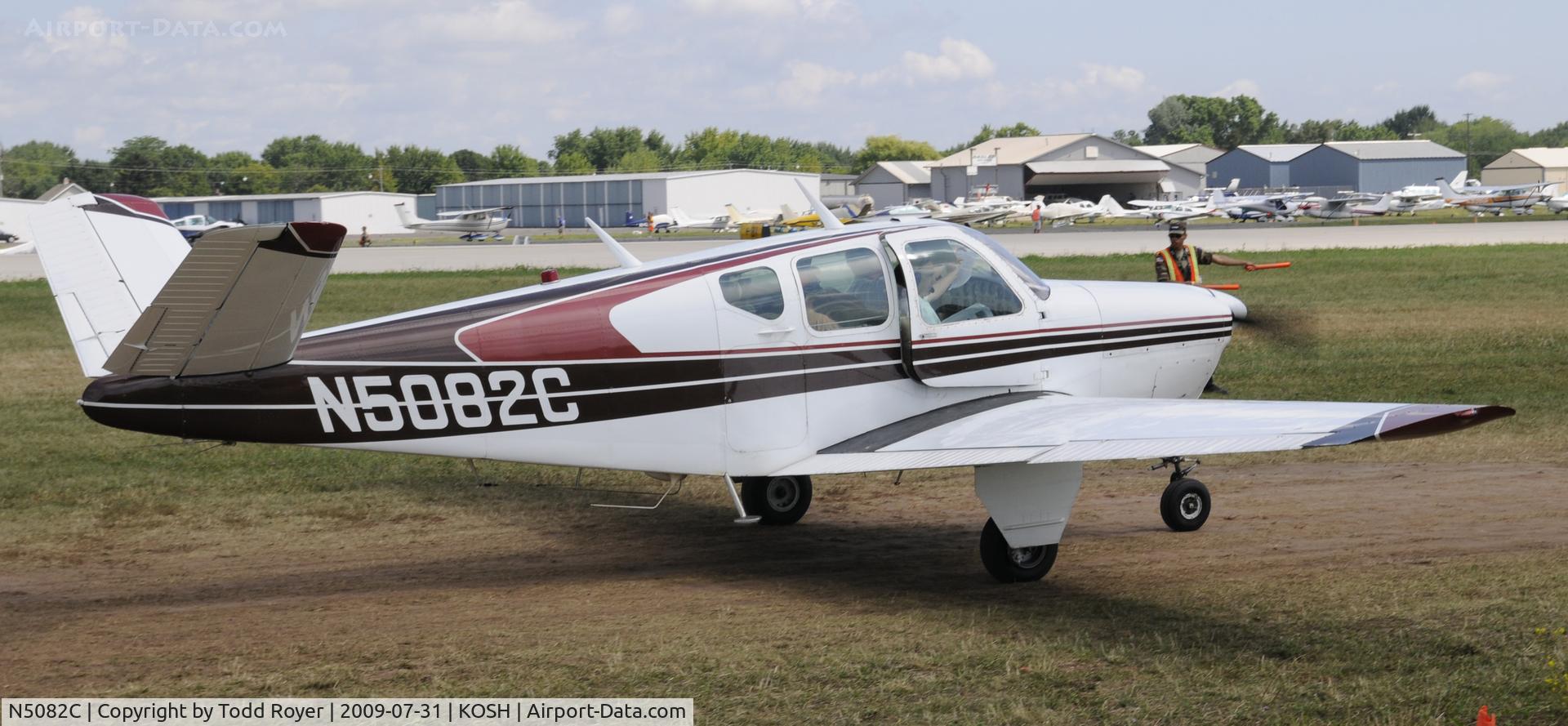N5082C, 1950 Beech B35 C/N D-2344, EAA AIRVENTURE 2009