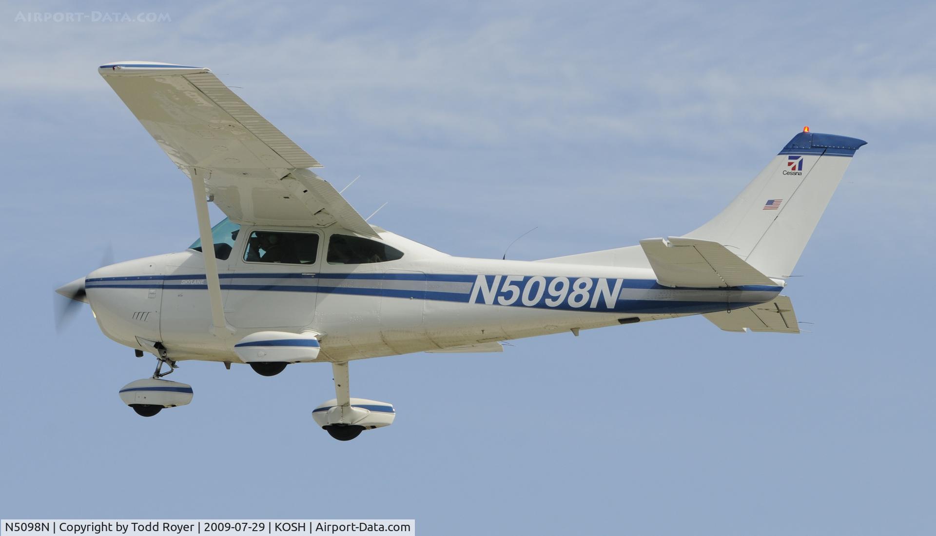 N5098N, 1980 Cessna 182Q Skylane C/N 18267513, EAA AIRVENTURE 2009