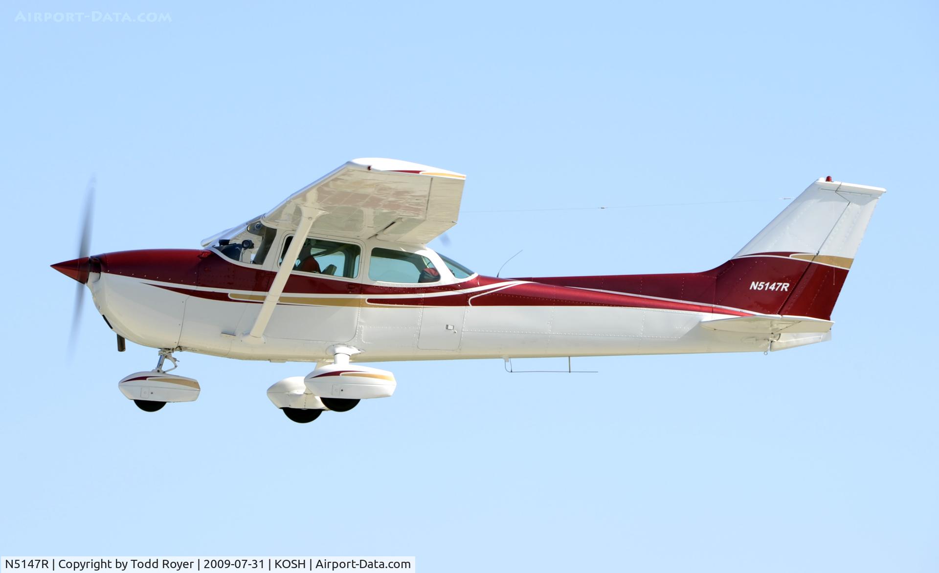 N5147R, 1974 Cessna 172M C/N 17263364, EAA AIRVENTURE 2009