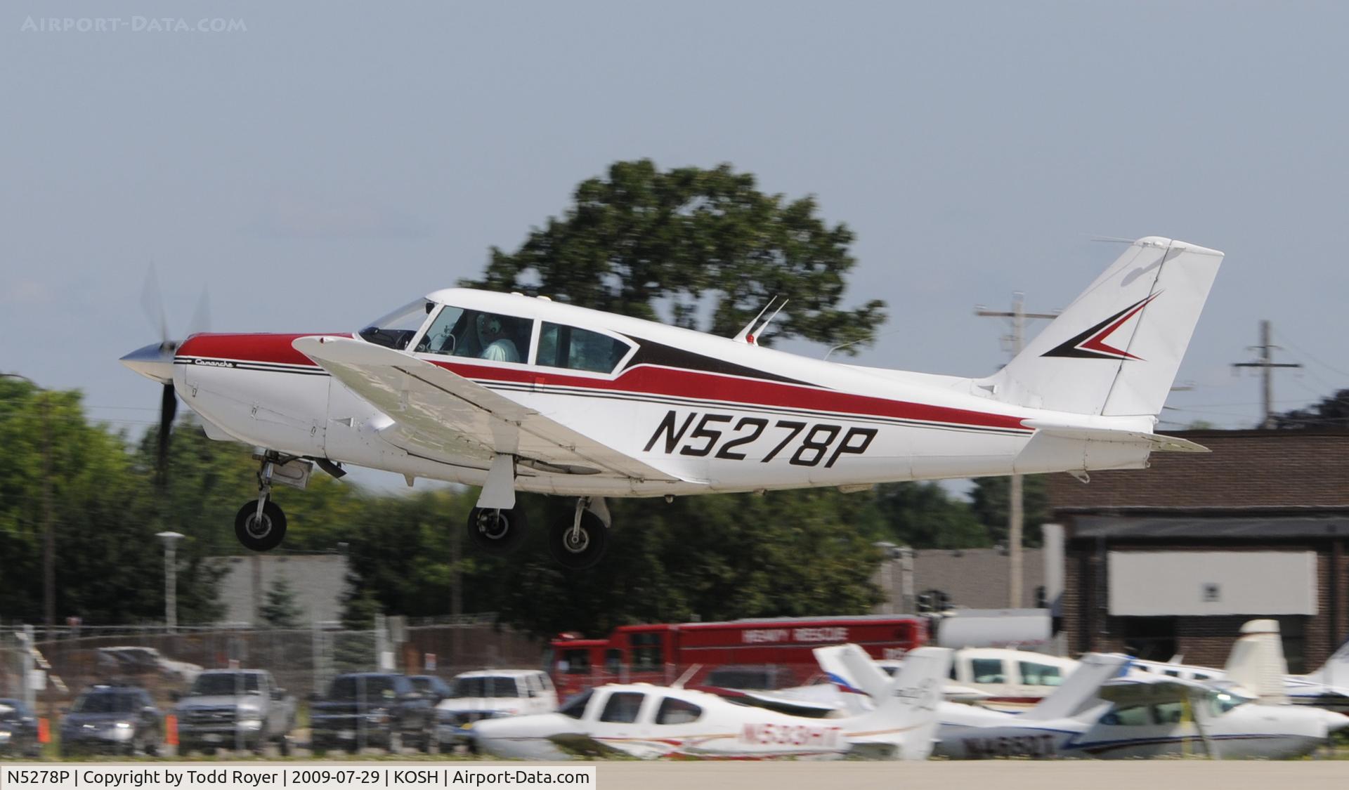 N5278P, 1958 Piper PA-24-250 Comanche C/N 24-317, EAA AIRVENTURE 2009