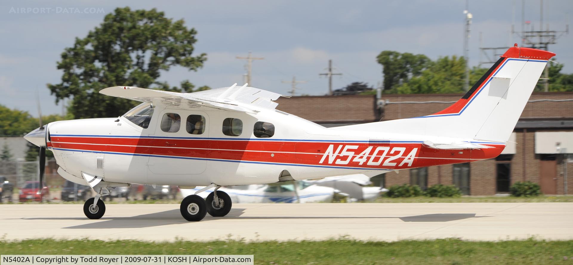 N5402A, 1985 Cessna P210R Pressurised Centurion C/N P21000851, EAA AIRVENTURE 2009