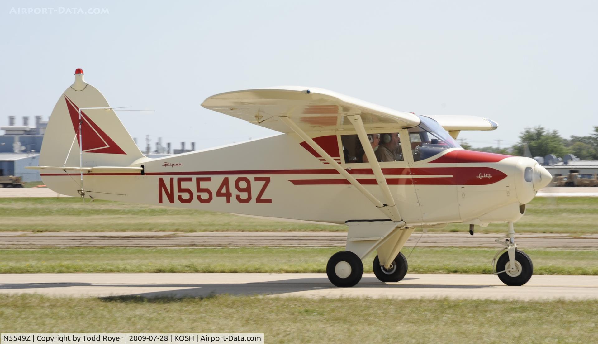 N5549Z, 1962 Piper PA-22-108 Colt Colt C/N 22-9341, EAA AIRVENTURE 2009
