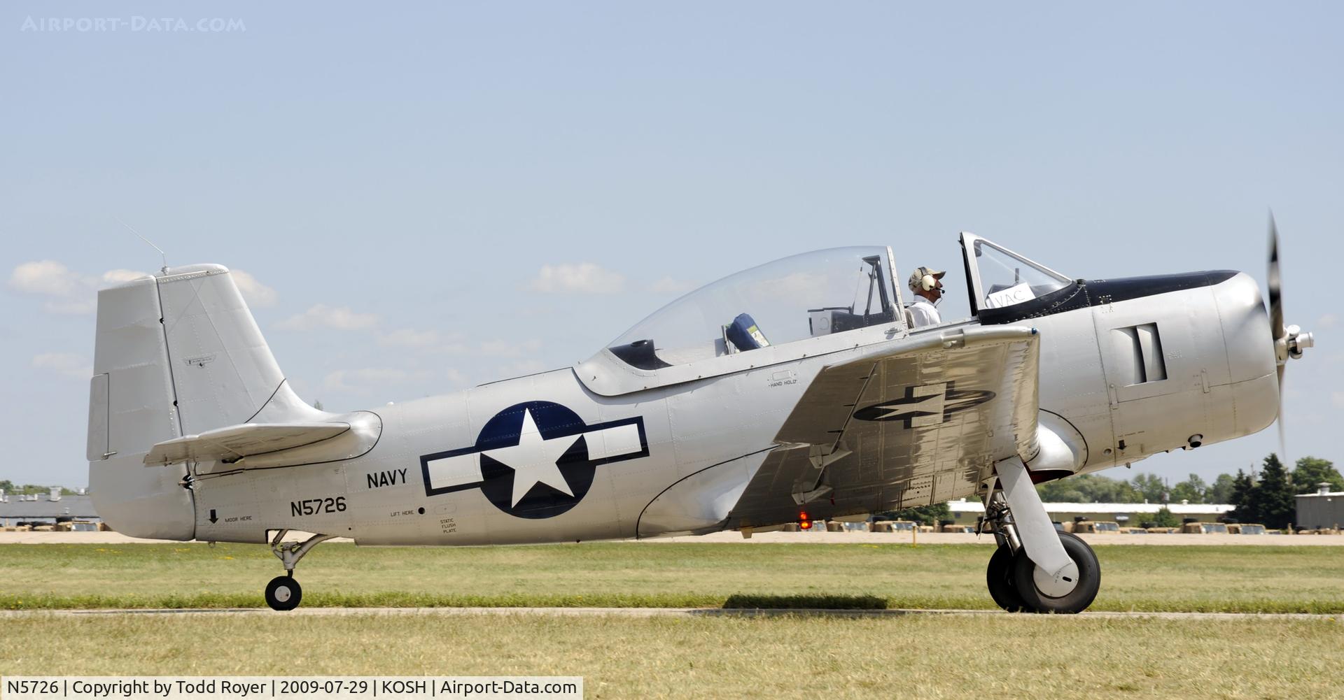 N5726, 1947 Fairchild XNQ-1 C/N 75726, EAA AIRVENTURE 2009