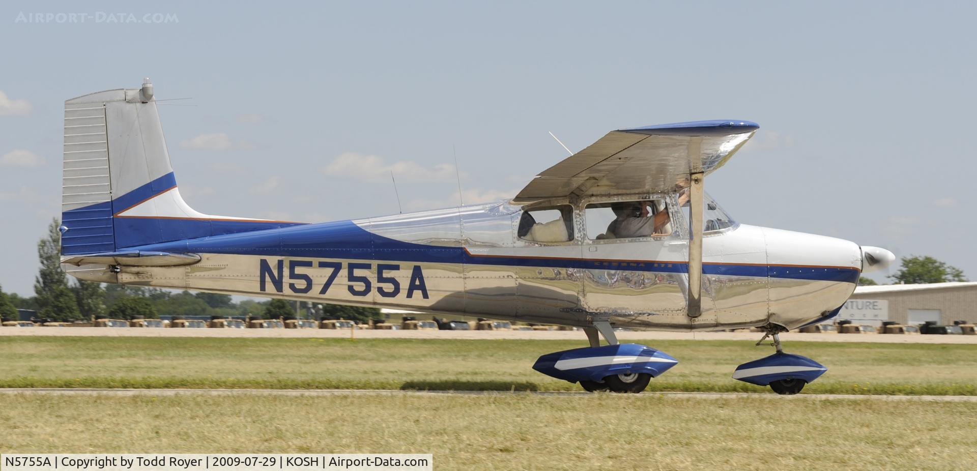 N5755A, 1956 Cessna 172 C/N 28355, EAA AIRVENTURE 2009